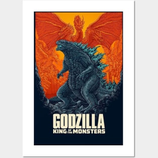 godzilla Posters and Art